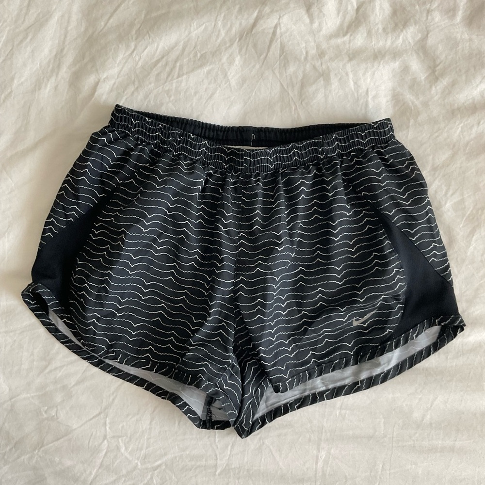 Nike Black and White Athletic Shorts